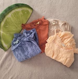 4 Piece tank top bundle